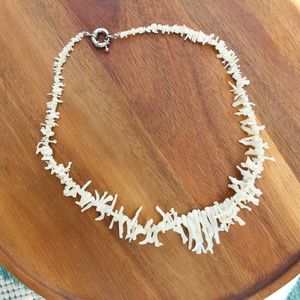 White Coral Necklace